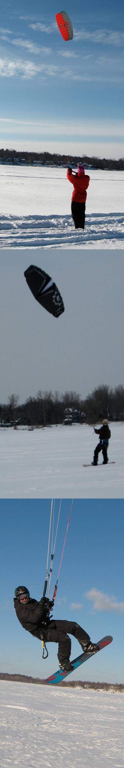 Dynamik Kiteboarding - Snowkite Lessons